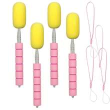 Retractable Ceramic Sponge Stick, Stainless Steel Adjustable Handle, Pottery Tool For Moisture Removal And Shaping Narrow Containers - Multicolor - View 18