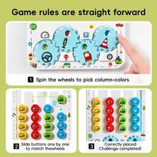 Traffic Logic Matching Game, Kids Educational Puzzle Toy, Fine Motor & Logical Thinking Training, Perfect Halloween Thanksgiving Christmas Gift For Boys Girls - White - View 8