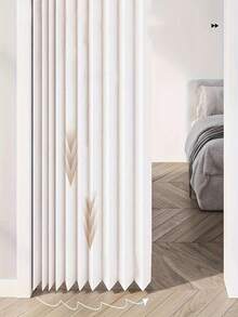 1-Piece Premium Simple Folding Shower Curtain, Thickened Fabric, Waterproof And Mildew-Proof, With Hanging Rings, Easy To Install, Foldable, With Magnetic Function And Hanging Strap, Convenient For Storage, Suitable For Hotels, - Dark Grey - View 2