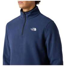 The North Face جاكيتات صوف رجالية للخارج - الأزرق - مشاهدة 4