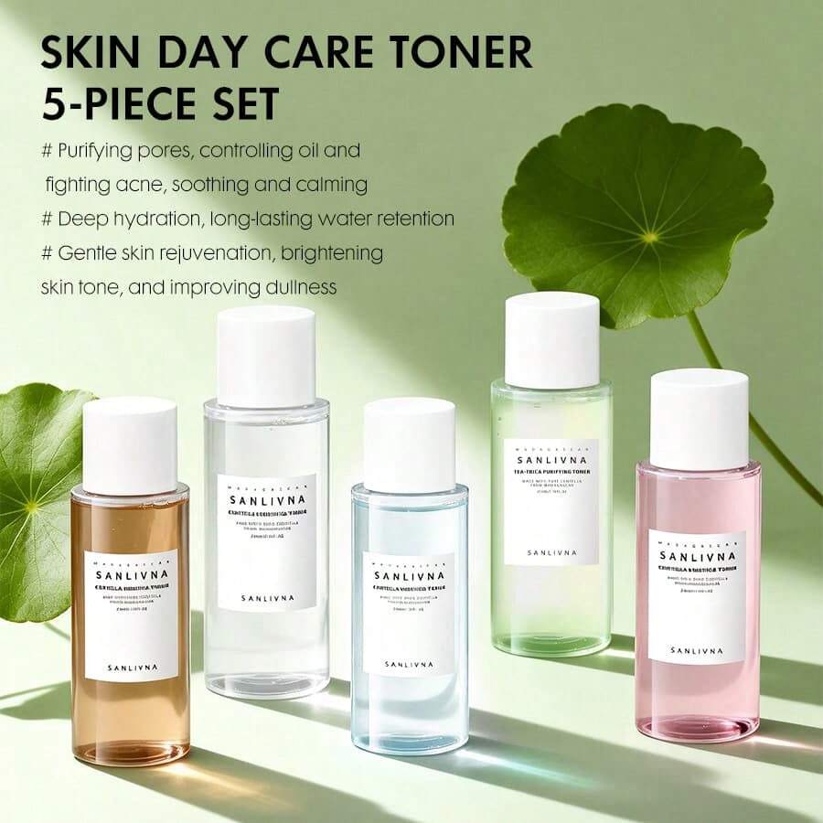 Centella Asiatica Purifying Toner Collection | Clarifying Hydrating Face Mist For Pore Care & Brightening, Korean Skincare - Toner - View 1
