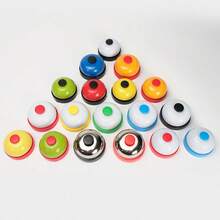 1pc Buzzer Bell, Hand Press Bell, Pet Calling Bell, Food Service Bell, Dog Training Bird Training Bell, Tabletop Game Competition Buzzer - Multicolor - View 5