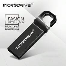 USB Flash Drive Microdrive Carabiner bằng kim loại 2.0, ổ cứng di động dạng móc khóa, chống thất lạc, dùng lưu trữ tệp cho laptop và PC - Xem 4