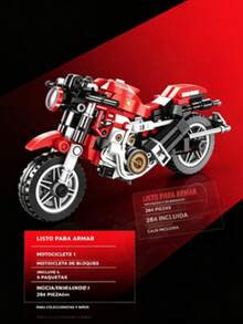 Kids Block Motorcycles - Multicolor - View 2