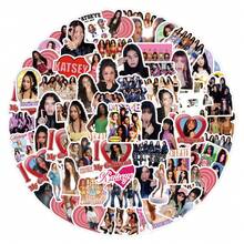 Hasbro 60pcs/120pcs/New Katseye Girl Group Graffiti Stickers For Luggage, Skateboard, DIY Decoration - Style Random - View 6
