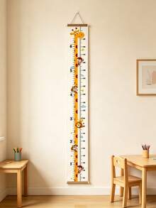 1pc Baby Height Measuring Tape - Hanging Fabric Height Measuring Tape, Adjustable Height Labels, Suitable For Baby Room Decoration And Baby Products - Multicolor - View 5