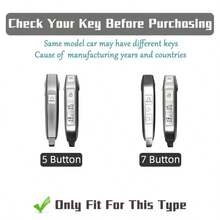 Kia Smart Key Fob Cover Case 5/7 Button Compatible With Sorento Sportage Carnival K5 Remote Key Shell Protector Anti Scratch Car Key Holder Accessorie,Key Fob Cover Car Accessories - 5 Buttons - View 3