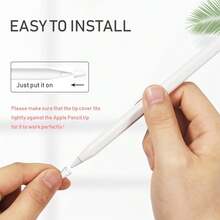 Applicable For Apple Pencil Stylus Tip Protector, Fiber Tip Protector, 1st And 2nd Generation Tip Protector. - Multicolor - View 7