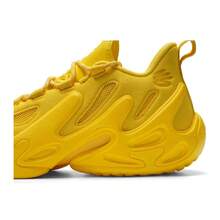 Under Armour Unisex One-Piece Molded Basketball Shoes, Cushioned, Anti-Torsion, Breathable Court Shoes For Competitive Training - Yellow - View 8