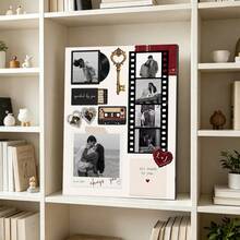 1pc Matchbox Template Custom Poster,Editable Matchbox Design Personalized Photo Collage,Personalized Couple Matchbox,Printable Love Gift, Customized Wall Art, Pictures Custom Photo,Customizable Things, Room Decor,Optional Frame - Multicolor - View 8