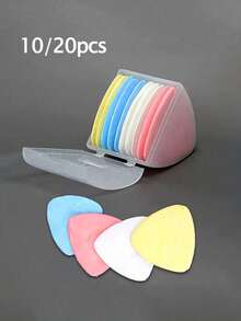 Tailor's Chalk Fabric Marking Chalk Sewing Tools With Storage Box (10pcs) - Multicolor - View 1