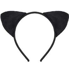 Women's Halloween Costume, Black Cat Costume Set With Cat Ear Headband Bow, Halloween Cosplay Outfit, Suitable For Teens 14+ - Multiple Styles - View 10