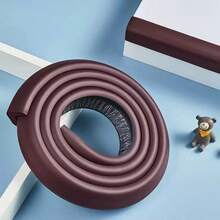 1 Roll, Home Use L-Shaped Anti-Collision Strip High Density Cushioning Foam Table Corner Wall Corner Self-Adhesive Safety Protection Strip (2m/Roll) - Multicolor - View 9