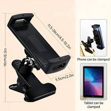 Artist Easel Tablet Stand And Phone Holder, Compatible With IPhone, 10.16 - 27.94cm Tablets, Clip-On Mounting Bracket For Office, Studio Drawing Board, Artist Tablet/Easel, Clip-On - Cabinet - View 4