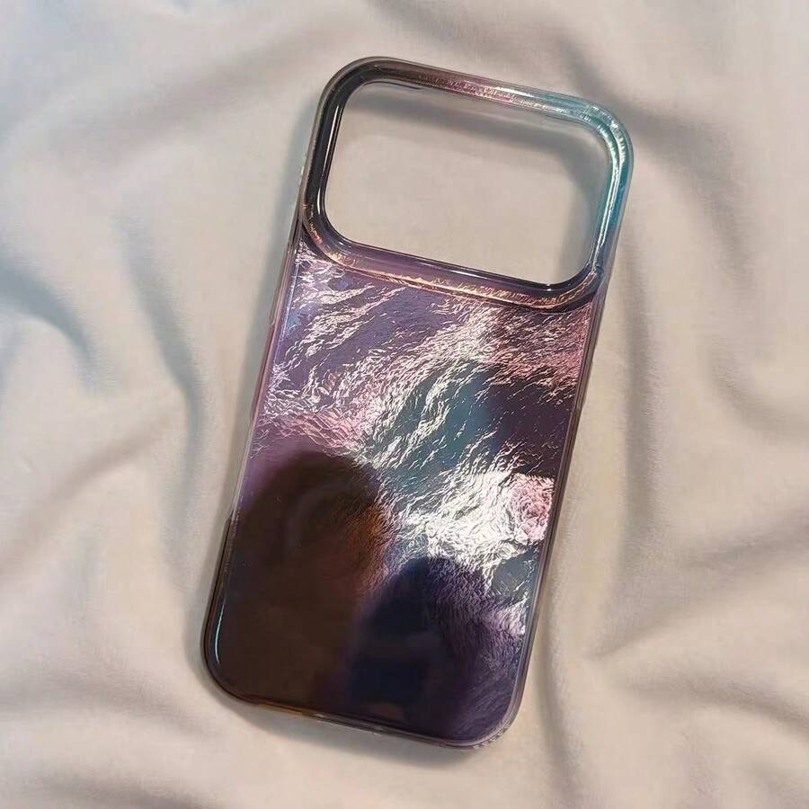 奢華豹紋貝殼紋理手機殼,相容 iPhone 18 Pro Max 17 Pro 17 Air 17 16 15 14 Plus 13 12 Pro Max 11,時尚防震後蓋 - 彩色 - 查看 1