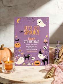 Customized Halloween Cards, Customized Halloween Birthday Cards, Customized Christmas Invitation Cards, Customized New Year Cards, Customized Birthday Program Cards, Customized Valentine's Day, Customized Mother's Day, Customized Guest Cards, Customized Adult Ceremony, Party, Company Gathering Program Cards - Card 1 - View 5