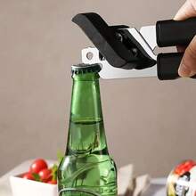 Pembuka Kaleng Stainless Steel 3-in-1 - Genggaman Mudah, Tahan Lama dan Alat Dapur Manual Multifungsi, Membuka Tanpa Usaha - View 5