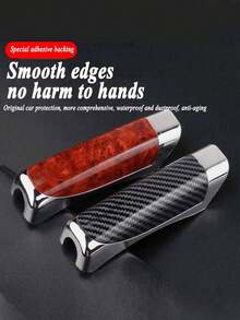 Hand Brake Handle Cover, Car Hand Brake Cap, Made Of High-Quality ABS Plastic, Smooth Surface, Durable, Suitable For Car And SUV Interior Accessories - Sport - View 5