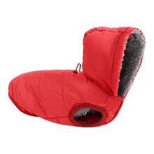 1pc Plush Fleece Hoodie Dog Jacket Autumn/Winter Warm Pet Coat Clothes Thicken Outdoor Windproof Outfit Suitable For Small Medium Dogs - Multicolor - View 18