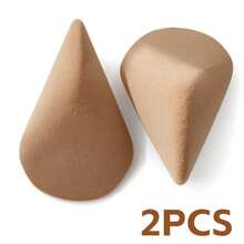 2/4/8/12pcs Premium Irregular Dual-Ended Makeup Sponges Set, Soft Cosmetic Blenders For Foundation Concealer Powder, Beginner-Friendly Alcohol-Free, Hydrophilic PU Material, Flawless Application Beauty Tools For Face, Halloween - Multicolor - View 13