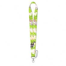 1 Piece Cute Sheep Cat Garden Lanyard ID Badge Card Holder, Neck Strap Card Cover For Students Office Travel Daily Gift - Multicolor - View 14