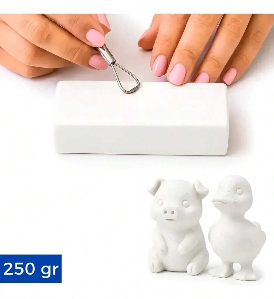Clay & Dough - White 250g - View 1