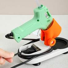 Multifunctional Universal Hot Glue Gun Holder, Compatible With Various Models Of Multiple Hot Glue Guns, With Drip Tray And Cable Storage Box, Screw And Small Parts Storage Box, Keeps Workspace Organized - Multiple Styles - View 3