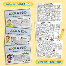 Children's Hidden Object Search Activity Book, Picture Find Puzzle, I Spy Hide And Seek Game, Visual Perception Focus Observation Training, Preschool Kindergarten Learning, Travel Classroom Educational Gift - Children's Hide and Seek Books - View 2