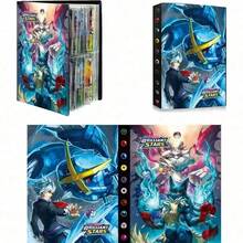 asmodee Pokémon Card Album | | Home PU Ring Binder Storage Box, 120 Card Capacity, Suitable For Baseball Cards, Football Cards, Game Cards, Sports Cards And All Standard Size Collectible Trading Cards. Ideal Gift For Birthday, Easter, Thanksgiving, Back To School And Other Occasions, Also Suitable As Learning Supplies. - Multicolor - View 5
