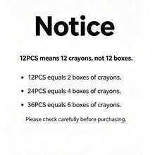 6/12/24pcs (1/2/4 Boxes) Colored Crayons, 6 Mixed Colors - Mini Boxed Crayons With Packaging - Perfect For Classroom, Home Birthday Party And School Teacher Gift (Handmade, Slight Imperfections Do Not Affect Use) - A - View 10