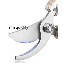 2 Pruning Shears - Convenient For Harvesting Fruits (Such As Grapes, Other Fruits), Cutting Vegetables, And Used For Flower Pruning In Gardening (Curved Handle Pruning Shears). - 2 Pcs - View 7