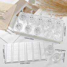 10pcs Magnetic Nail Display Stands, Acrylic Nail Practice Holders, Acrylic Nail Display Racks, DIY Nail Art Display Stand For Nail Salon - Multicolor - View 9