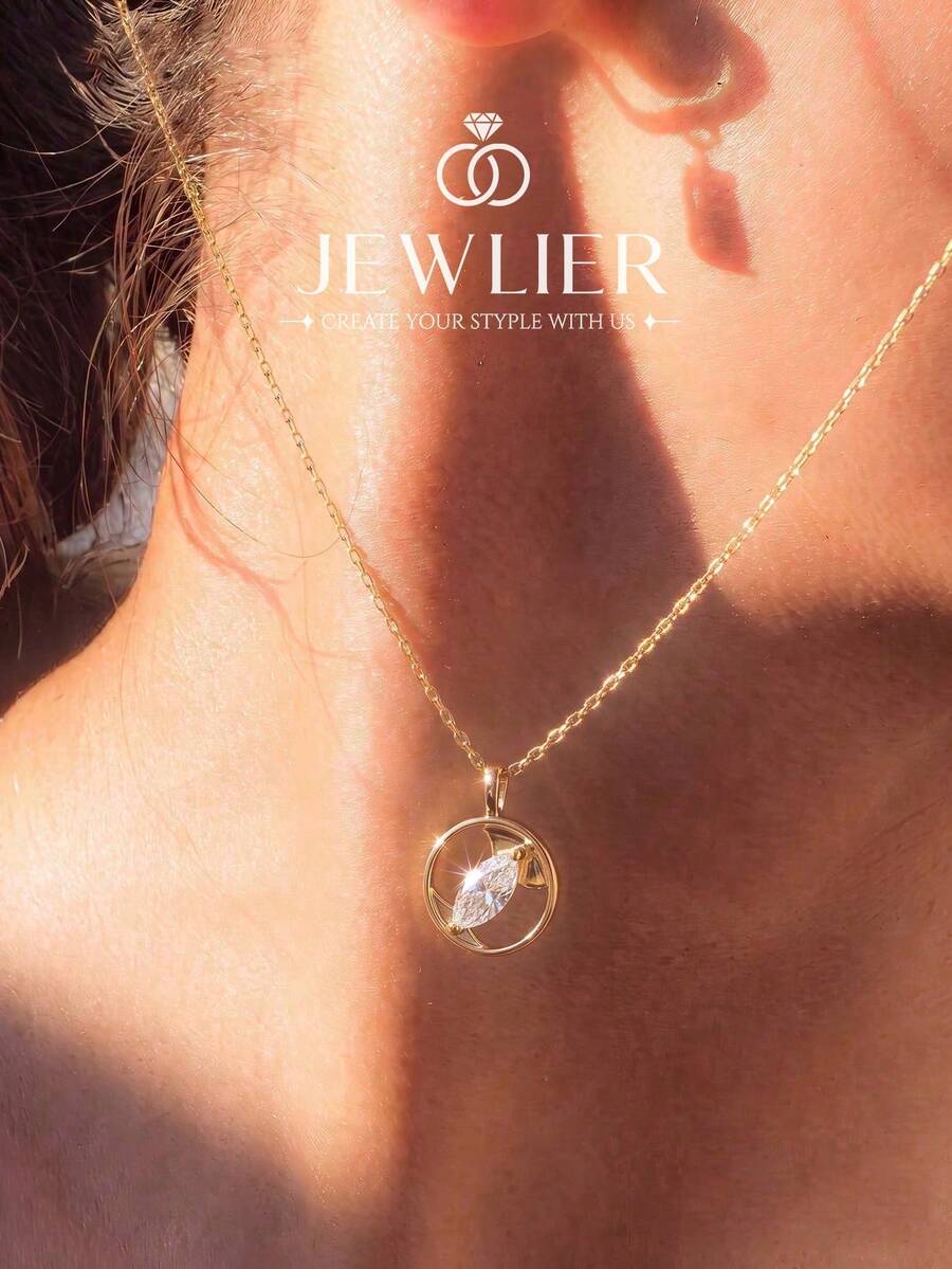 1件時尚個性活潑馬眼女款項鍊,優雅獨特設計珠寶飾品,適合日常配戴 - 靈動馬眼 - 查看 1