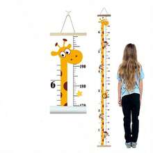 1pc Baby Height Measuring Tape - Hanging Fabric Height Measuring Tape, Adjustable Height Labels, Suitable For Baby Room Decoration And Baby Products - Multicolor - View 9