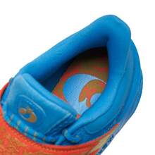 Under Armour Unisex Printed Tie-Up Velcro Basketball Shoes FLOW Midsole Lateral Support High-Traction Court Performance Sneakers - Orange/Blue - View 8