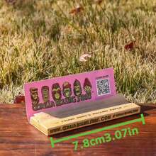 78MM Gorilla Style Rolling Papers, 50 Sheets/Book, Portable Small Booklet For Outdoor Use, Perfect Gift For Rolling Enthusiasts! Holiday Gift! Random Pattern! - View 3