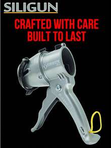 Metal Ultra-Short Mini Portable Caulking Gun For Glass Silicone Sealant In Small Spaces - Metal Version - View 11