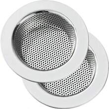 2 Packs Stainless Steel Kitchen Sink Strainer, Large Wide Rim 4.5 Inch Diameter Kitchen Sink Drain Strainer - A - View 1
