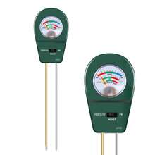 3-In-1 Soil Tester, Soil Fertility Test, Measure Garden PH Value, Lawn Care, Potted Plants, Gardening Soil Moisture Sensor, Battery-Free (3 Colors Available) - PH Meter - View 1