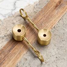 Vintage Brass Bird Whistle, Crisp Bird Call Sound, Portable, Exquisite & Compact, Outdoor Camping Gift - 1pc Training Hoop - View 6