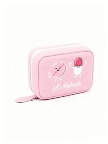 Pill Storage Box Set, Featuring A Cartoon Smiling Face Pill Pattern, 7-Day Large Capacity Pill Organizer With 2 Compartments Per Day, 14 Colorful Compartments, Reusable Travel Medicine Storage Bag, Suitable For Small Daily Items, Ideal For Health-Conscious And On-The-Go Users, Essential Medical Accessory - Multicolor - View 14