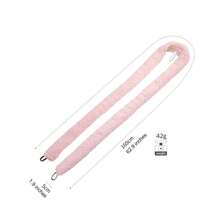 Fuzzy Heatless Curling Rod With Elastic Ends, Slouchy Sleep Heatless Curlers, Big Wave Curling Tool, Simple Easy To Use Convenient Practical, Multiple Colors Available - Multicolor - View 8