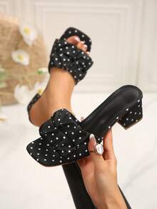 Black Polka Dot