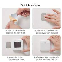1pc/2pcs/3pcs/5pcs Motion Sensor Night Light, USB Rechargeable Magnetic LED Stair Light, Soft Warm And White Light, Auto Off In 30 Seconds, Wireless Adhesive, Nighttime Multi-Scene Lighting, Constant And Sensor Modes, Suitable For Elderly And Children Night Light, Hallway, Cabinet, Staircase Automatic Switch Light - Sensor Lights - View 8