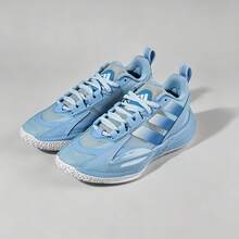 Adidas Blue Basketball Shoes Men's Sports Shoes Shock Absorption Breathable Lightweight Cushioning Rebound JR4375 - Blue - View 1