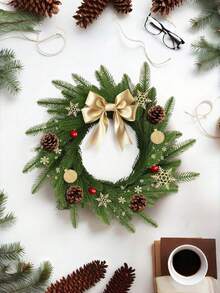 50Pcs Artificial Pine Picks 10.6 Inch, Green Fir Branches For Christmas Wreath Garland Vase Filler DIY Decor - Green - View 7
