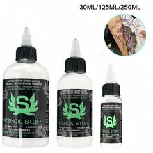Tattoo Transfer Paste - Tattoo Transfer Cream - Tattoo Template Transfer Gel Solution, Professional Tattoo Template Gel, Template Magic Cream, Suitable For Transfer Paper Machine Templates, Clear And Long-Lasting - Multicolor - View 3