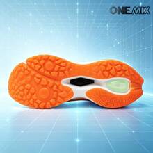 ONEMIX Fashion Sports Casual Running Shoes, Comfortable Shock Absorption, Low-Top Thick Sole, Anti-Slip, Wear-Resistant - Sunny Orange - View 7