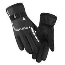 1 Pair Thickened Ski Gloves, Suitable For Outdoor Skiing, Warm Winter Ski Gloves, Suitable For Winter Sports, Skiing - Multicolor - View 11