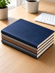 An Extra-Thick Blank Notebook With 200 Pages, An Oversized Sketchpad, Hand-Drawn Leather Cover, Blank Inner Pages, Stationery A4/A5/A6 - A - View 1